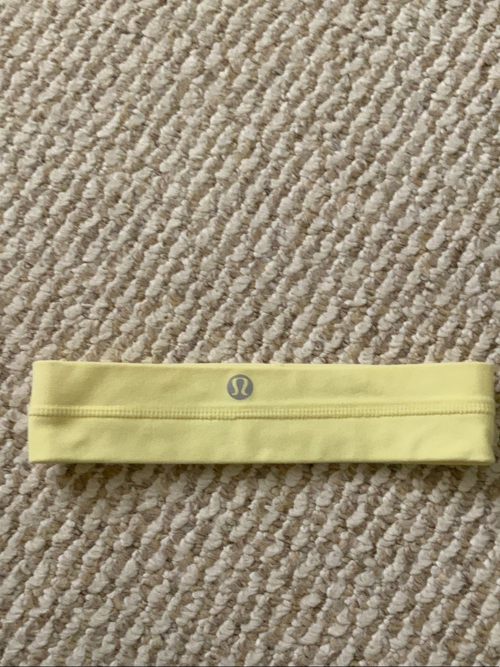 lululemon athletica Yellow Stretch Headband